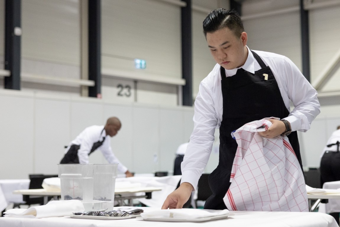 HTI graduate wins Medallion for Excellence in Restaurant Service at WorldSkills Competition 2022 Special Edition Image 2